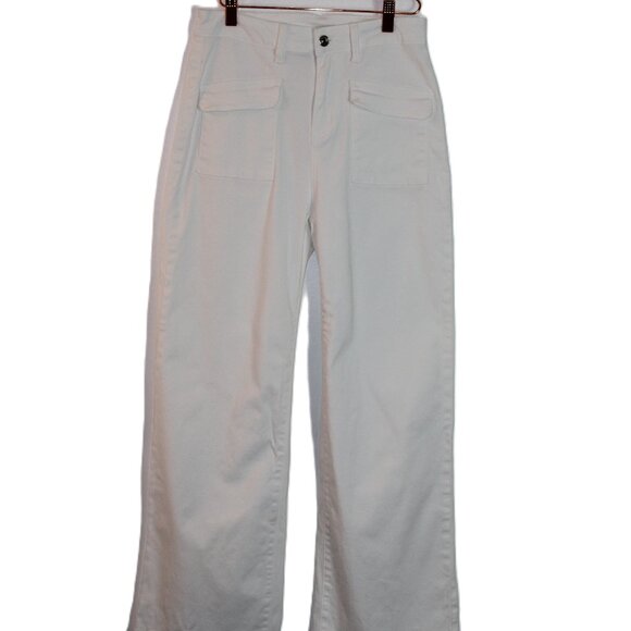 Dokotoo Denim - Dokotoo Sailor White Jeans Wide Leg Size 4